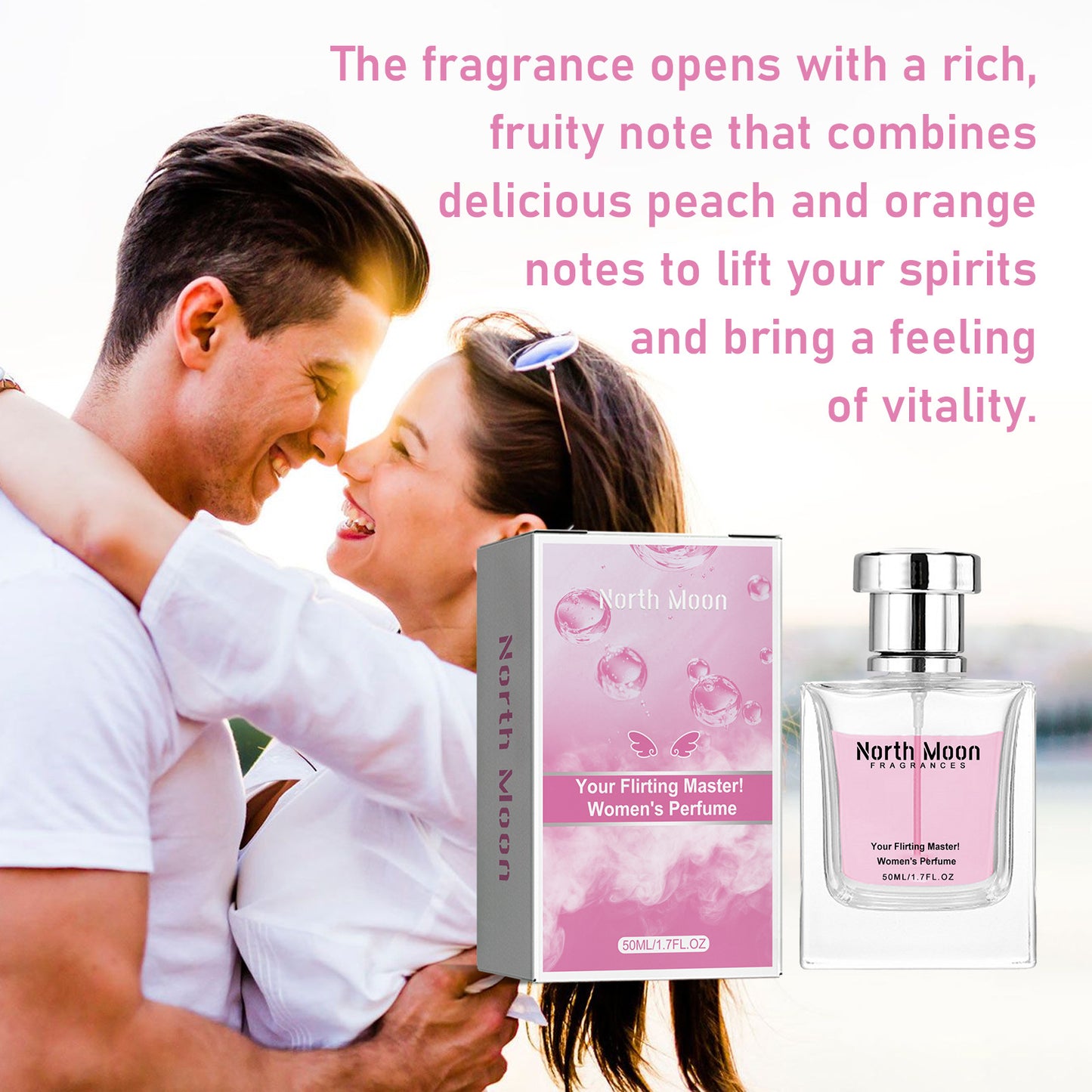 Essence Elysium: North Moon Refreshing, Mild, Non-pungent, Lasting Perfume.