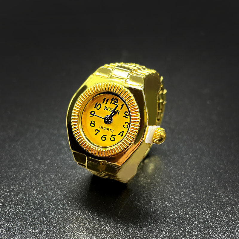 Men's And Women's Fashion Creative Finger Ring Watch