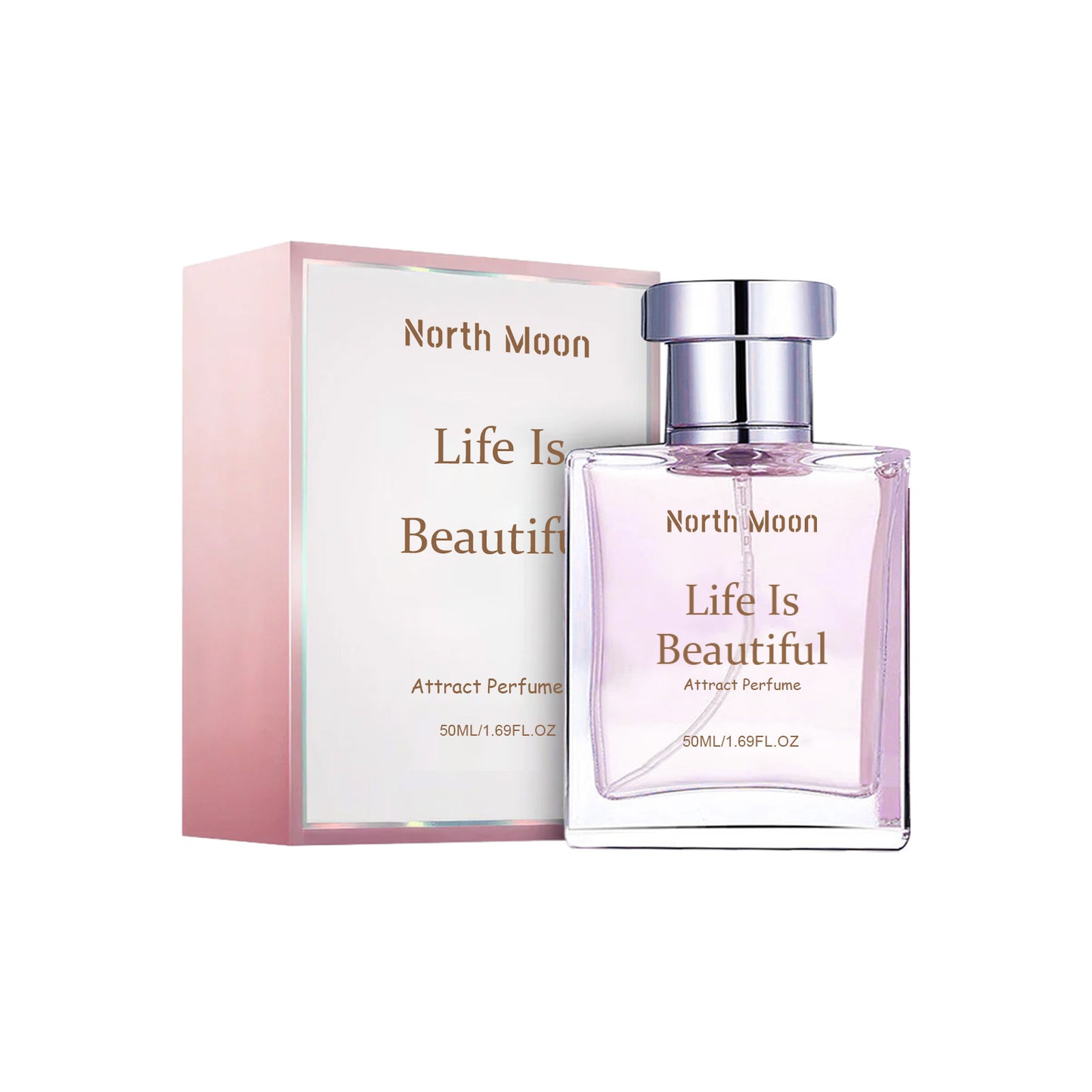 Essence Elysium: North Moon Charming Light Perfume for Long-lasting Elegance.