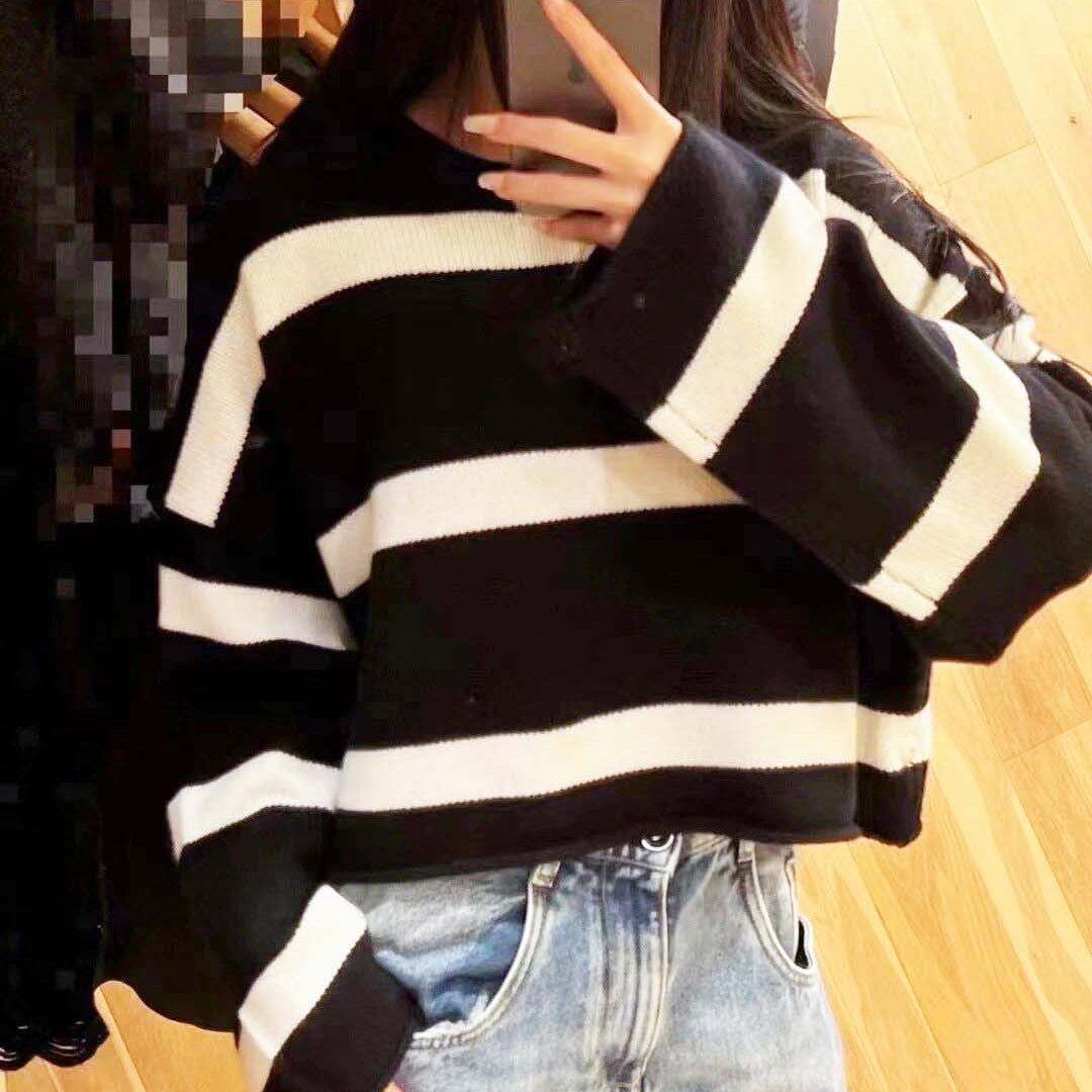 Wool Striped Sweater