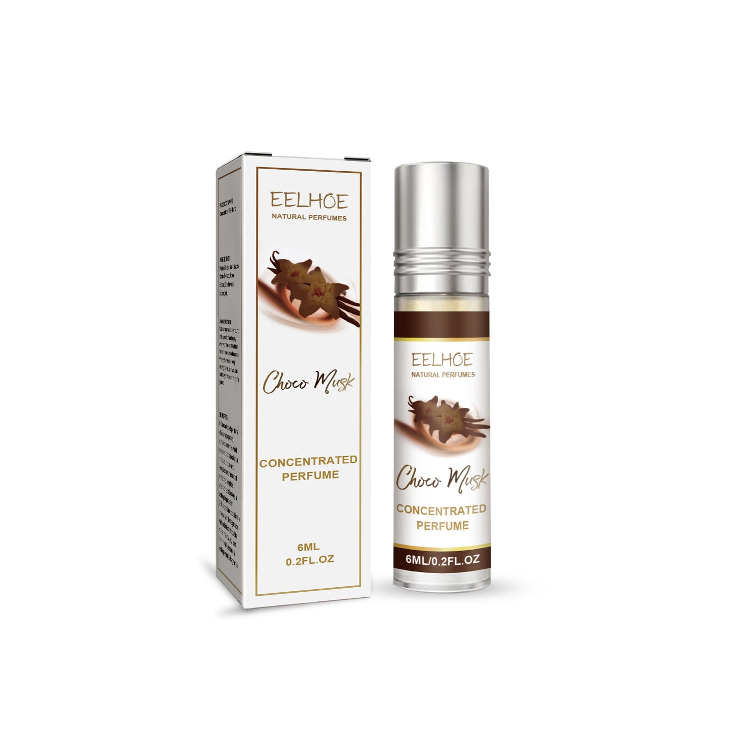 Experience Long-lasting Choco-Mask Light Perfume, Natural and Minimalist, Perfect for Portability, by Essence Elysium.