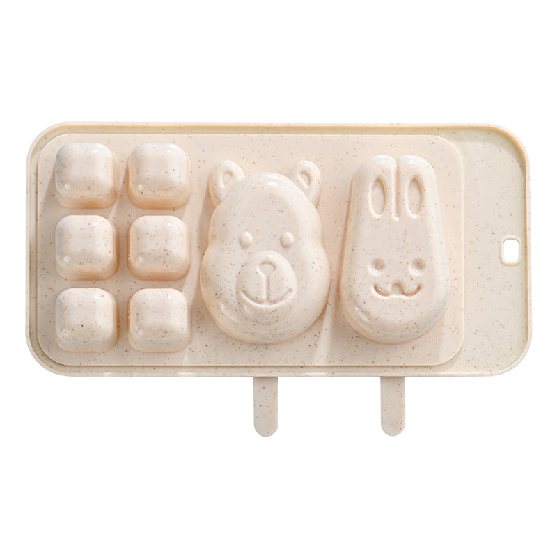 6-hole Mini Ice Cube Mold Household Kitchen