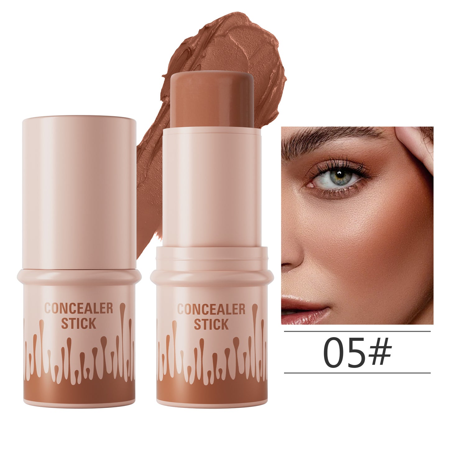 Highlight Contour Stick Stereo Face Decoration