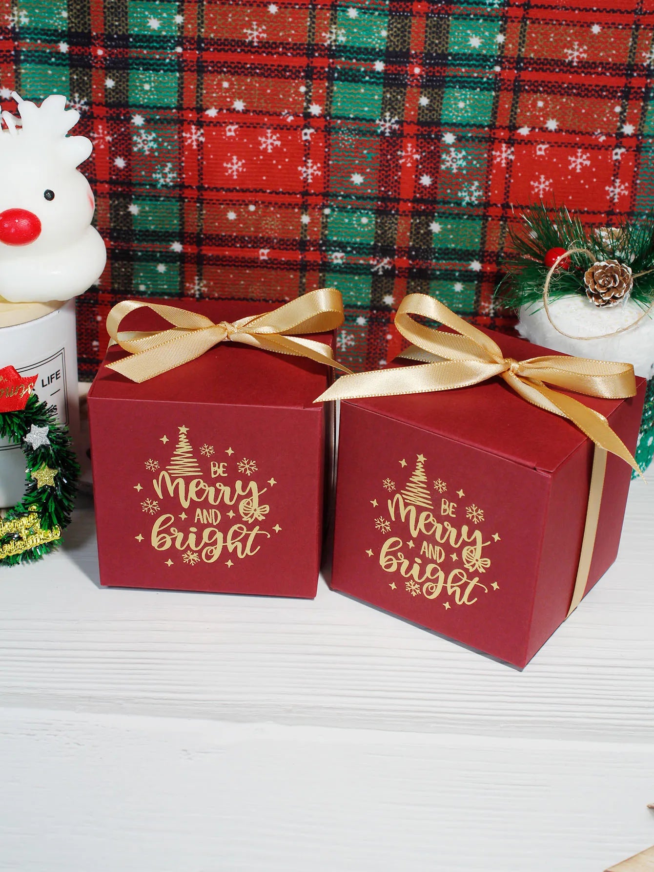 Christmas Paper Gift Boxes Xmas Small Treat Boxes Christmas Candy Boxes for Gift Giving Xmas t Wrapping Boxes for Christmas Part