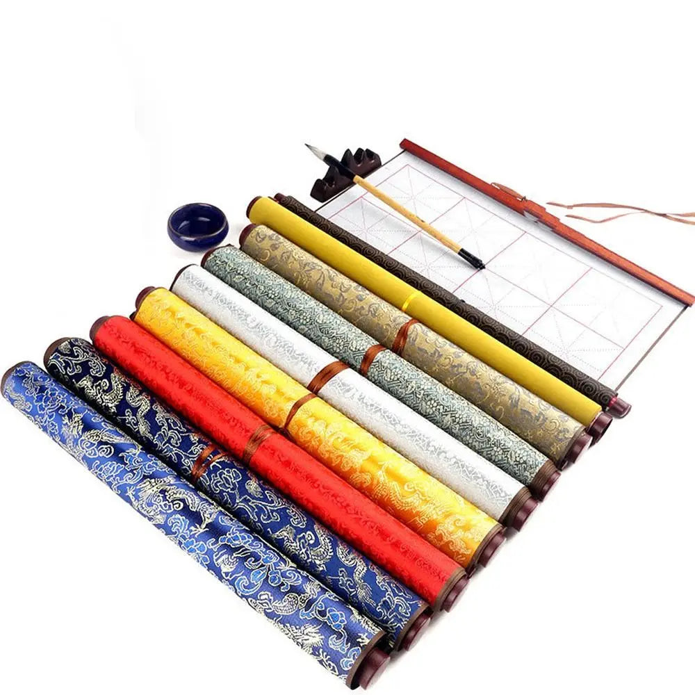 Automatically Painting Penmanship Supplies Calligraphy Scrolls Calligraphy Cloth Water Writing Cloth Calligraphy Practicing