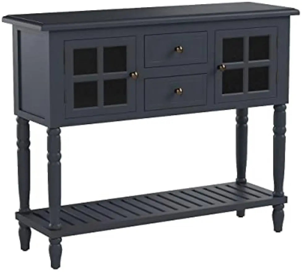 Therapy Morgan Two Door Console Table, Antique Navy