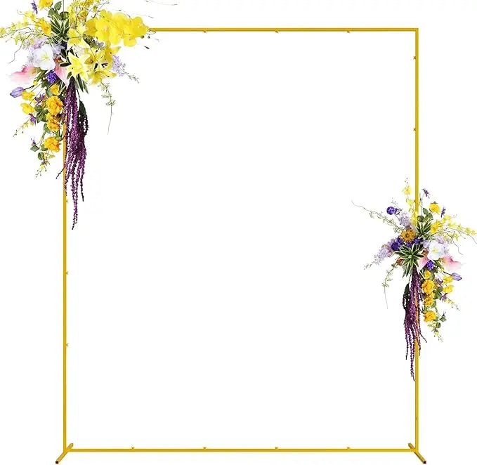 Wedding Arches for Backdrop Stand Metal Balloon Arch Stand Kit Wedding Arch Frame for Birthday Party Anniversary Decoration