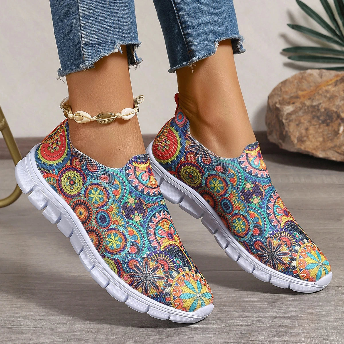 Women Casual Shoes 2024 New Trend Casual Flat Loafers Shoes for Women Spring Autumn Round Toe Fashion Comfortable Sneakers Women