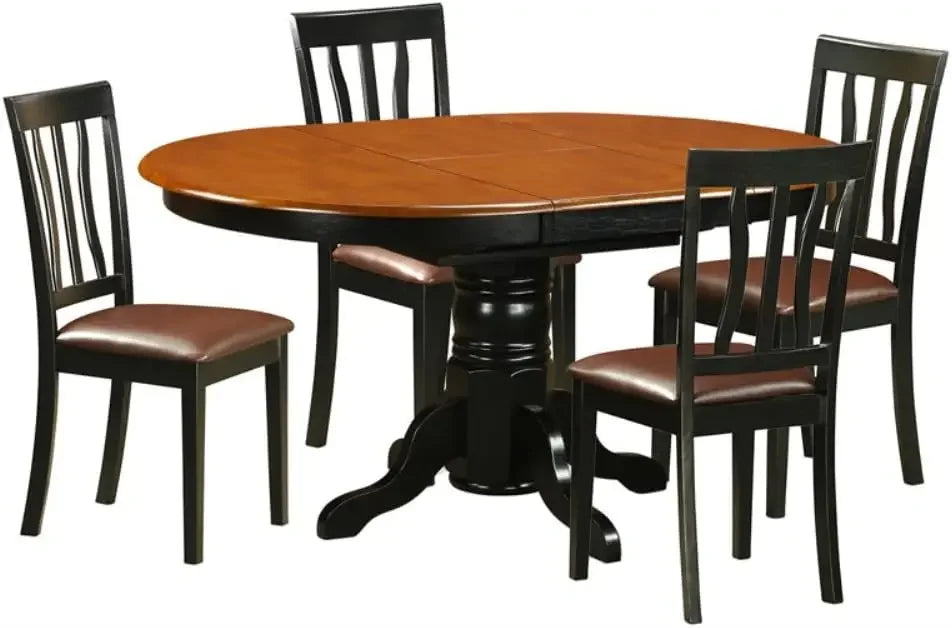 7 Piece Dining Room 42x60 Inch Restaurant solid wood tables and chairs, conference tables. Suitable for living room, kitchen