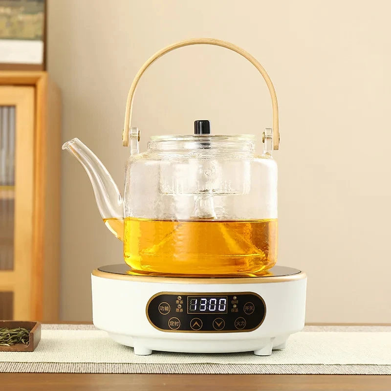 1300W Electric Ceramic Stove Tea Maker Tea Stove Electric Hot Plate Heater Stove Heating Furnace Mini Water Boiler 220V