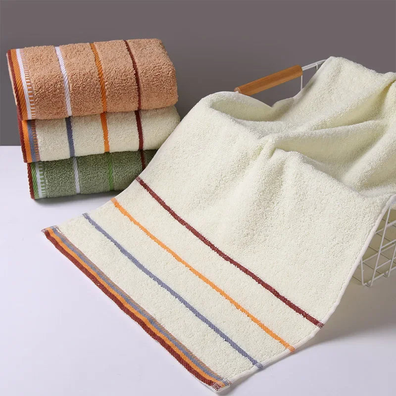 100% Cotton Bathroom Hand Towel Thickened Face Hair Towels Bathroom Adults Hotel Travel LoverIncreases Water Absorption