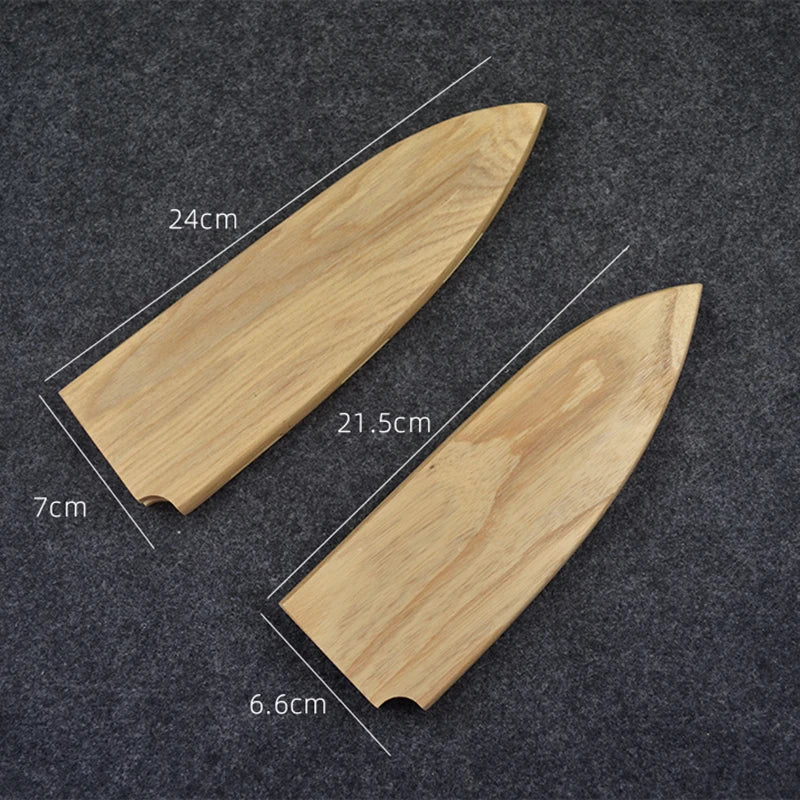 Magnetic Wooden Kitchen Knife Scabbard Japanese Yanagiba Fish Cutter Scabbard Of Sushi Special Knife Protector Blade Holder