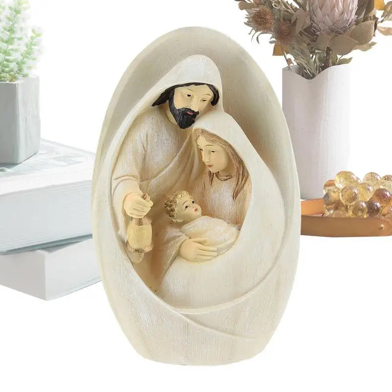 Nativity Scene Figurines Holy Family Nativity Statue Figurines Nativity Scene Resin Figurines Nativity Sets For Christmas Gift