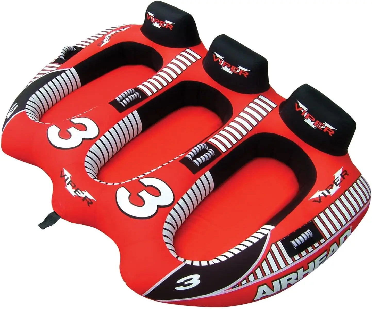 Towable 1-3 Rider Models, Tube for Boating and Water Sports, Heavy Duty Full Nylon Cover