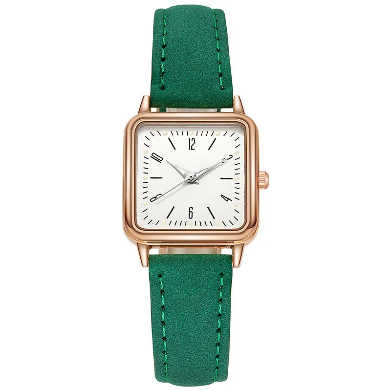 Women Watches Luminous Leather Strap Digital Wristwatches Ladies Quartz Watch Casual Clock Gift Dress Reloj Mujer