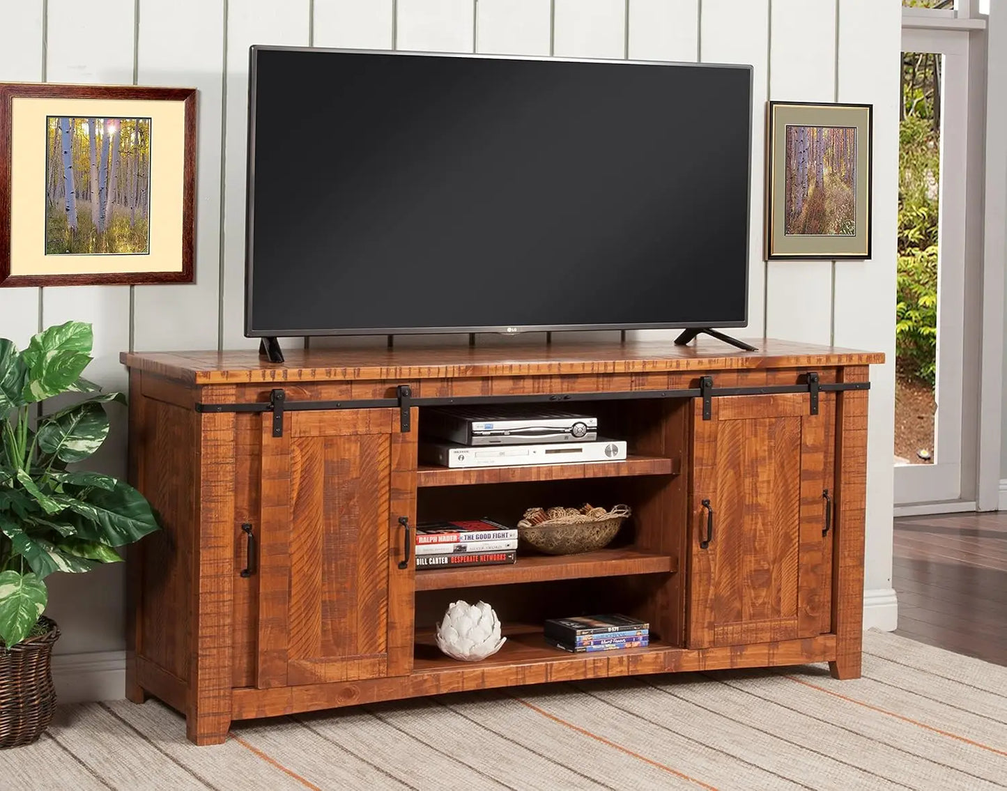 Svensson Home Omaha 70" TV Stand | Honey Tobacco