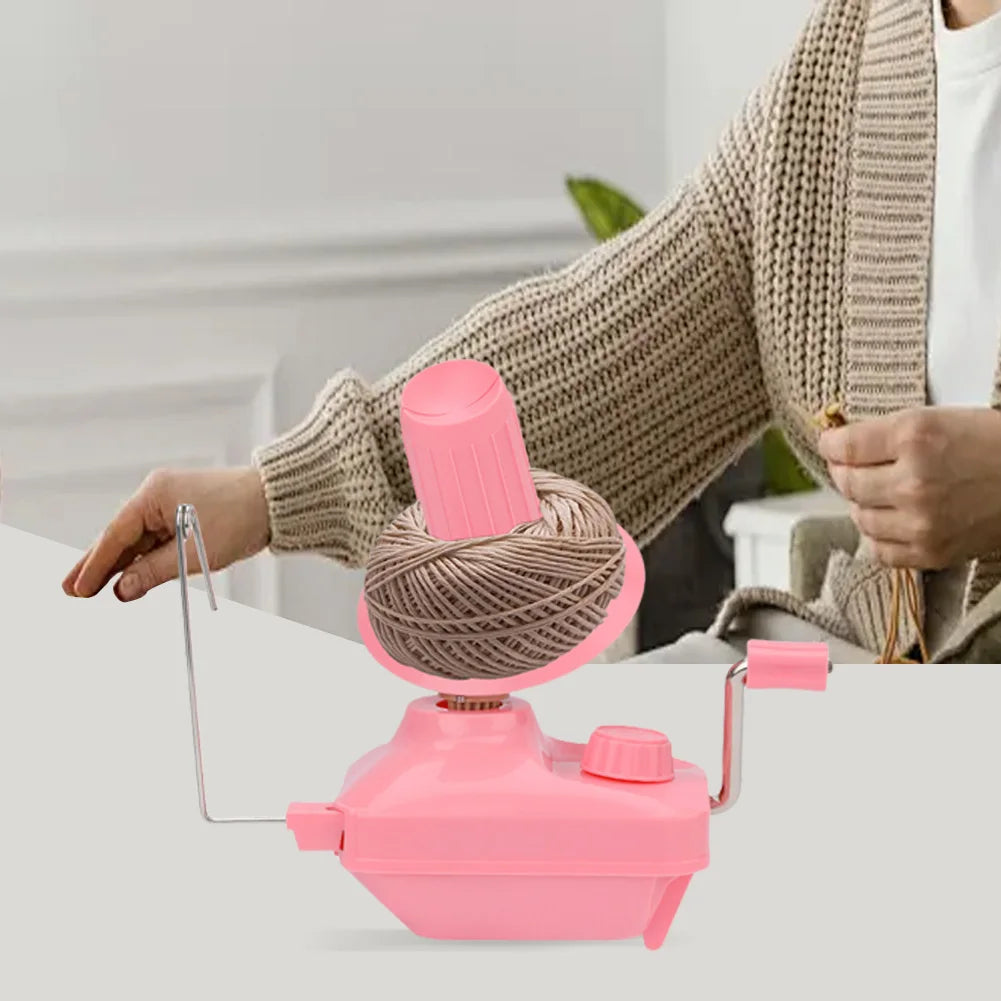 Yarn/Fiber/Wool/String Ball Winder Hand Operated Yarn Spinner Wool Winder Machine for Swift Yarn Wool Fiber String Ball