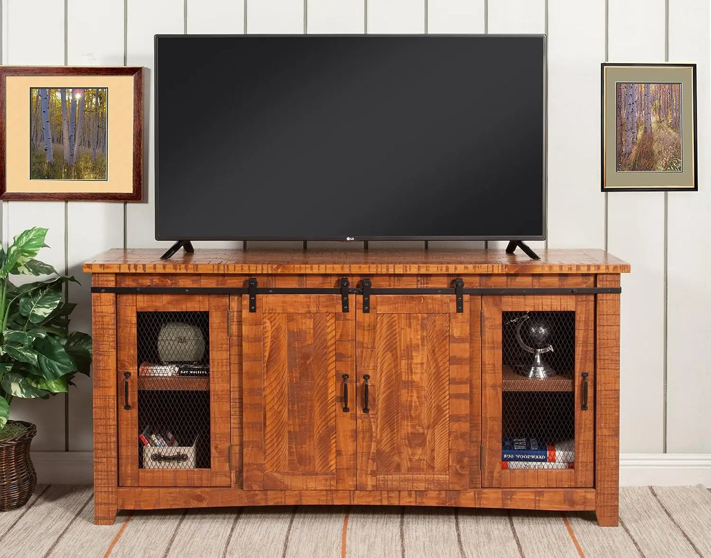 Svensson Home Omaha 70" TV Stand | Honey Tobacco