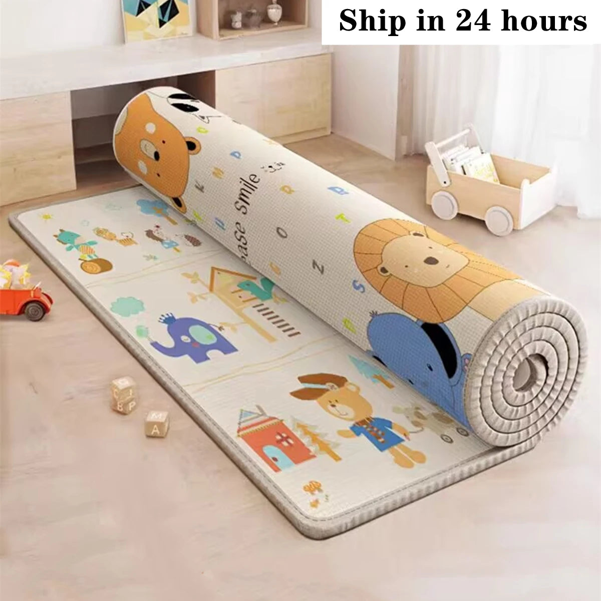 Non-toxic New EPE Environmentally Thick Baby Crawling Play Mat Folding Carpet Play Mat for Children's Mat Safety Kid Rug Playmat