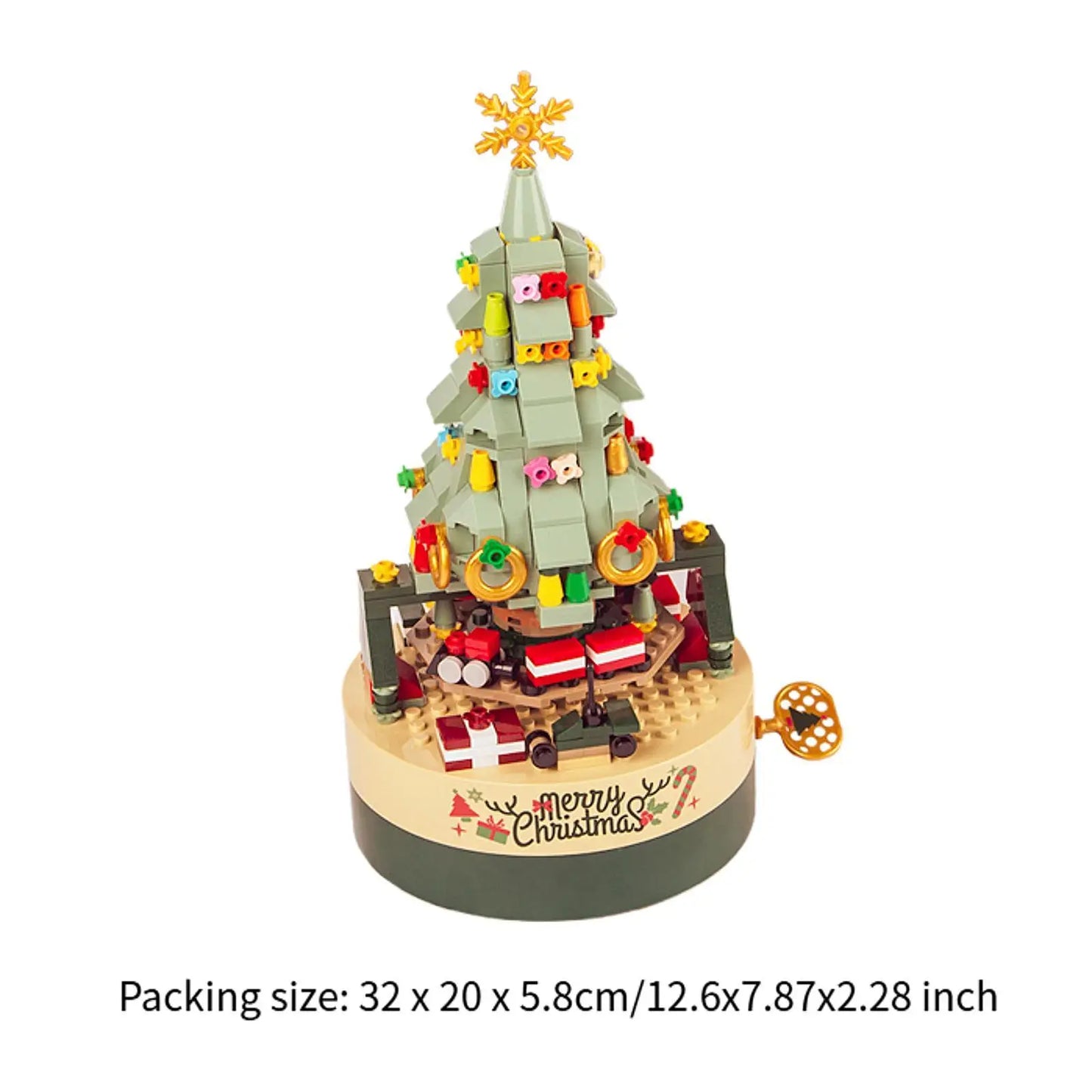 Christmas Building Blocks Xmas Gift Birthday Toy,Holiday Present,Home Decor Building Blocks Set Toys for 6 7 8 9+ Years Old