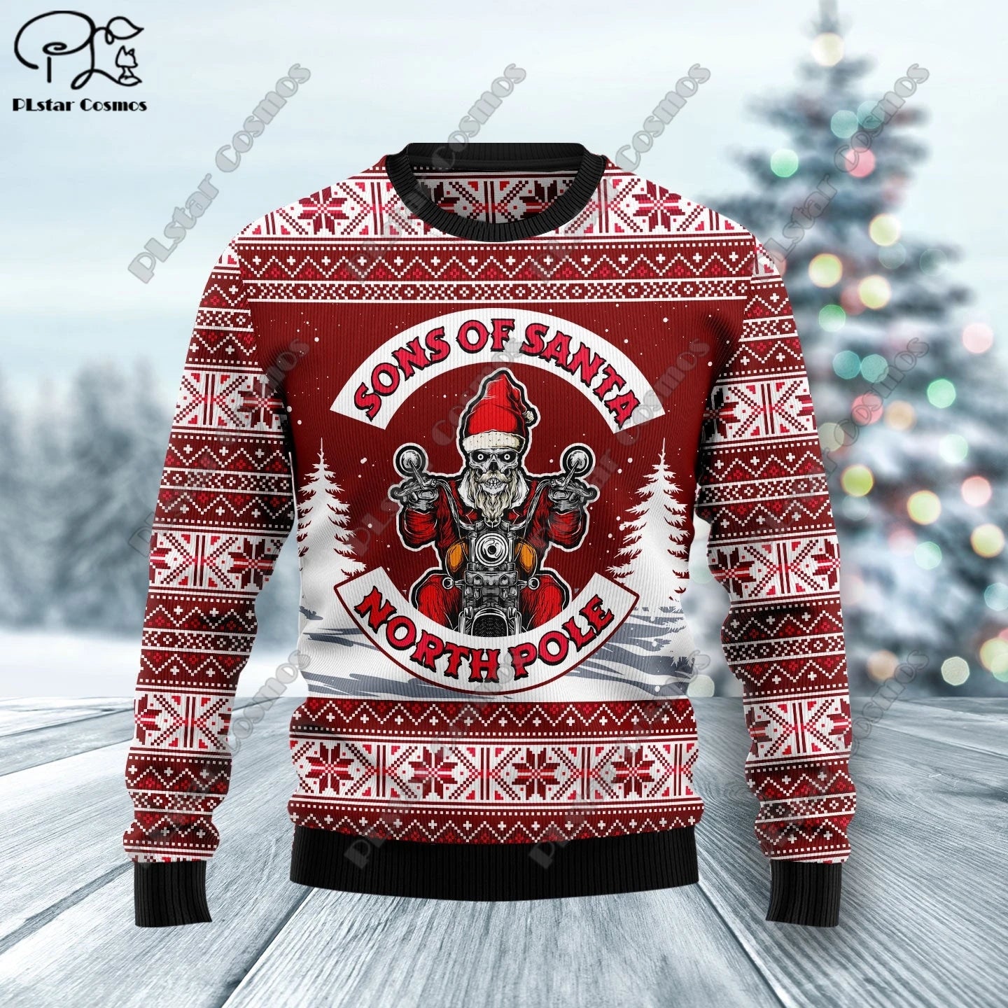 New 3D Printed Animal Custom Series Cute Christmas Pattern Ugly Sweater Street Casual Winter Sweatshirt S-12