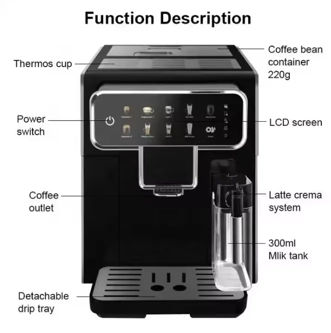 high quality cheap commercial smart espresso machine automatic espresso coffee machine espresso  coffee machine