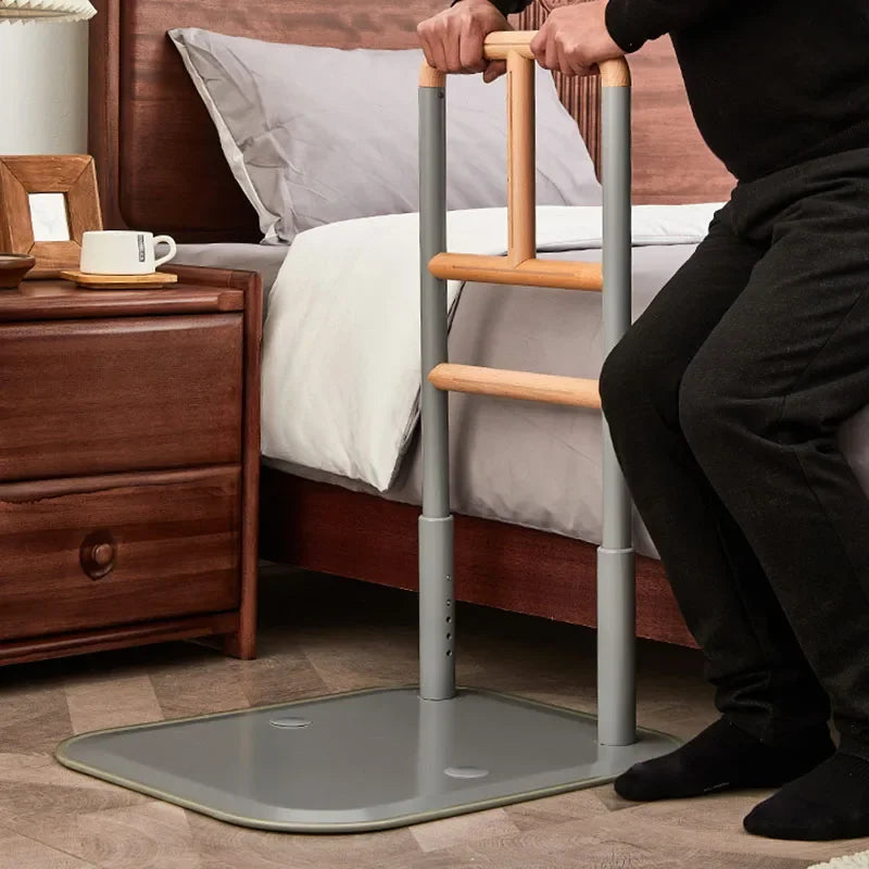 Auxiliary Getting Up Device Safely Elderly Punch-free Bedside Handrail Senior Bed Rail Guardrail Help Frame Kryjte Se Getting Up