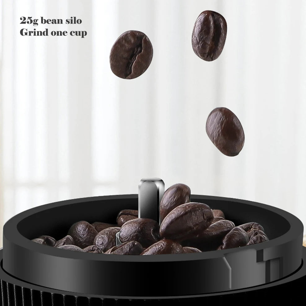 USB charging coffee grinder, Outdoor portable small electric bean grinder, Household plug-in bean grinder Coffee tools