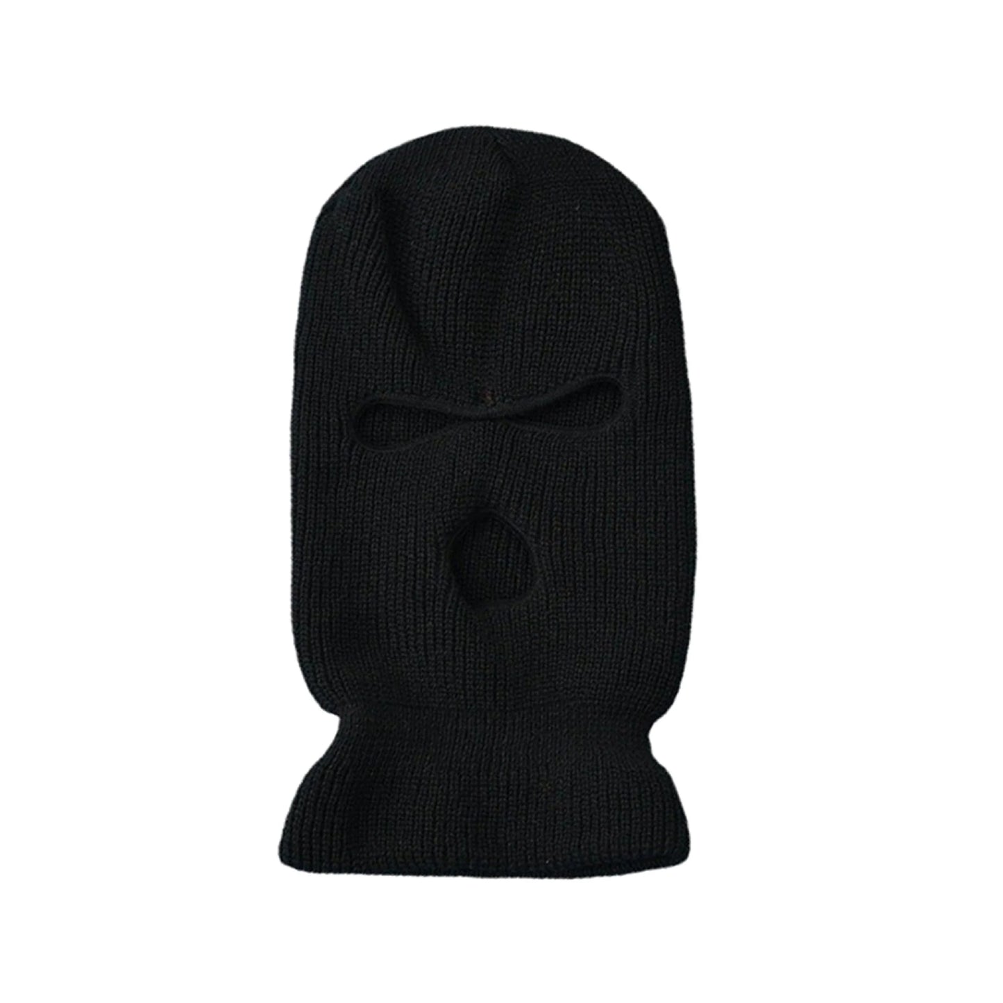 Winter Motorcycle Windproof Full Face Knit Hats Ski Mask Men Warm Wool Balaclava embroidery Winter hats Knitted 3 Holes Ski Mask