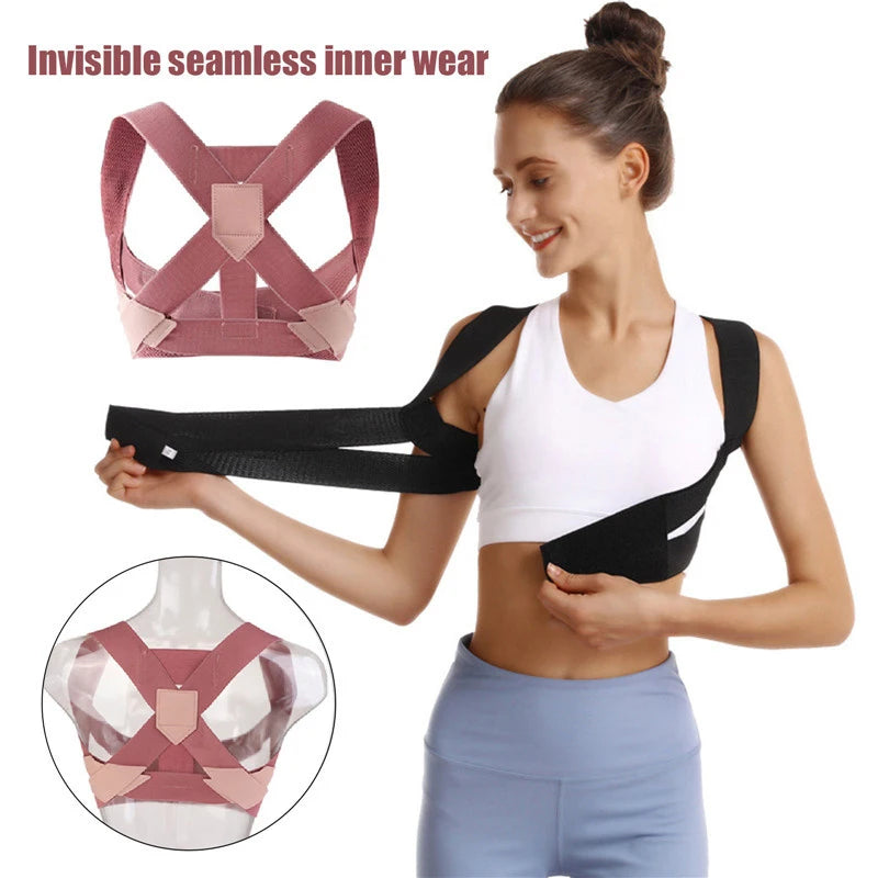 Brace Back Posture Corrector Spine Support Hunchback Correction Belt For Adult Posture Spinal Column Curvature Straight Waist