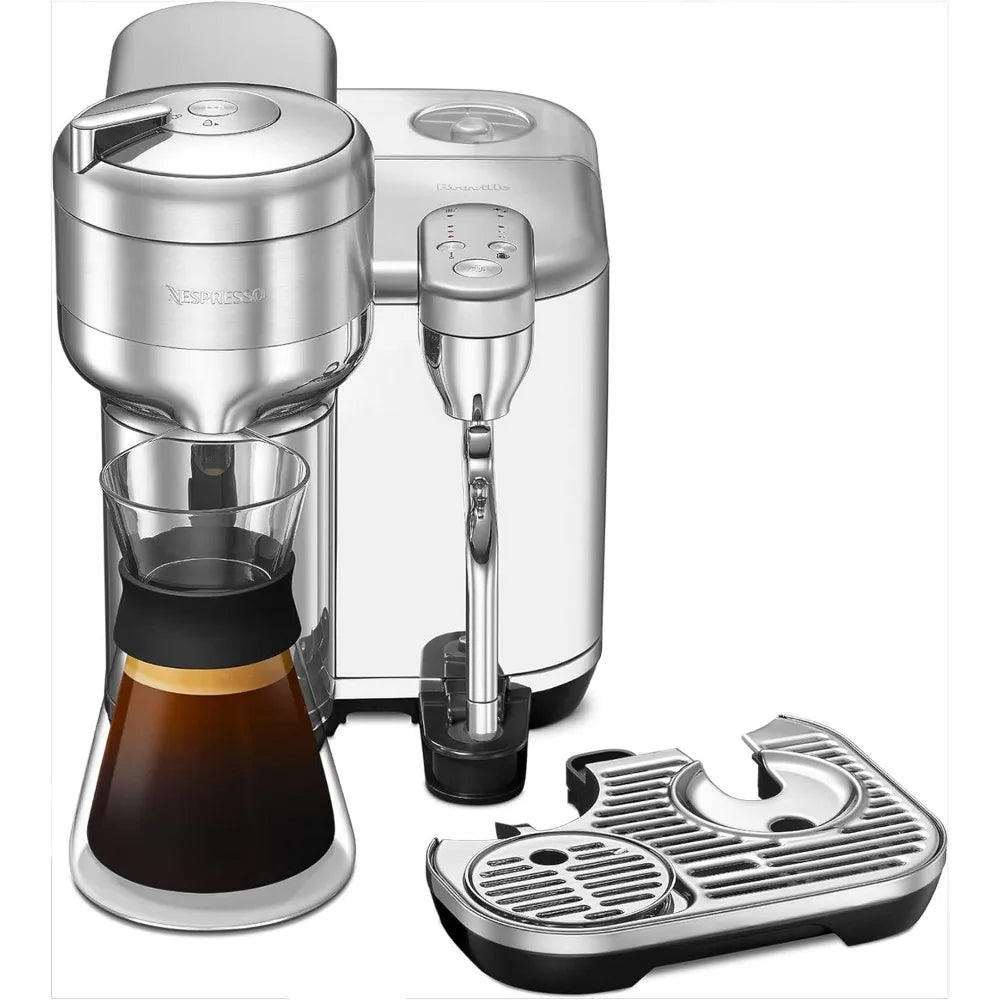 Nespresso Vertuo Creatista Coffee and Espresso Maker by Breville, Brushed Stainless Steel