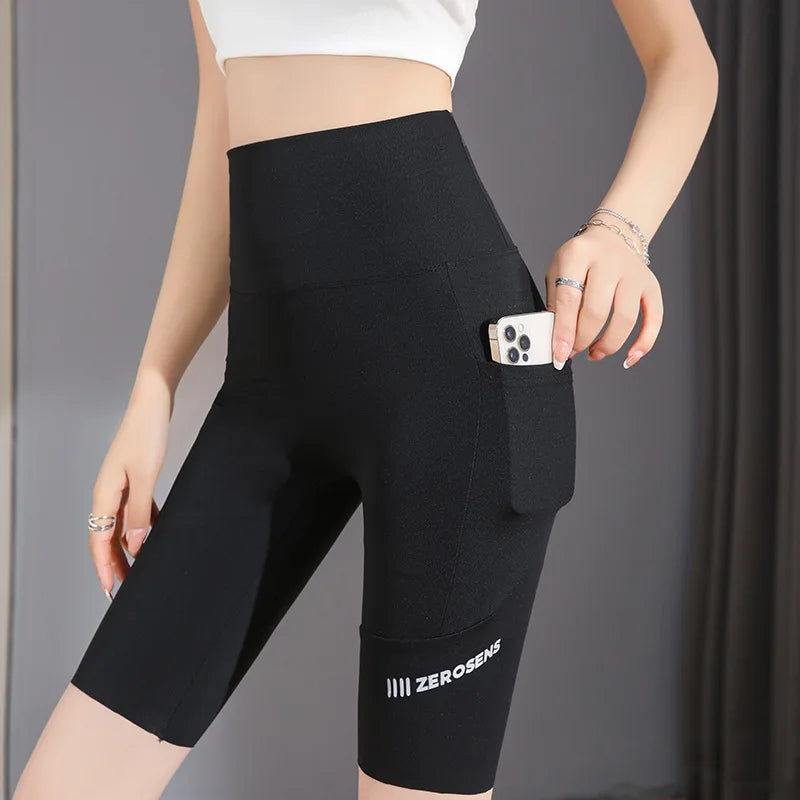 Seamless Leggings With Pocket Women Soft Workout Tights Fitness Outfits Yoga Pants High Waist Gym Wear Spandex Leggings