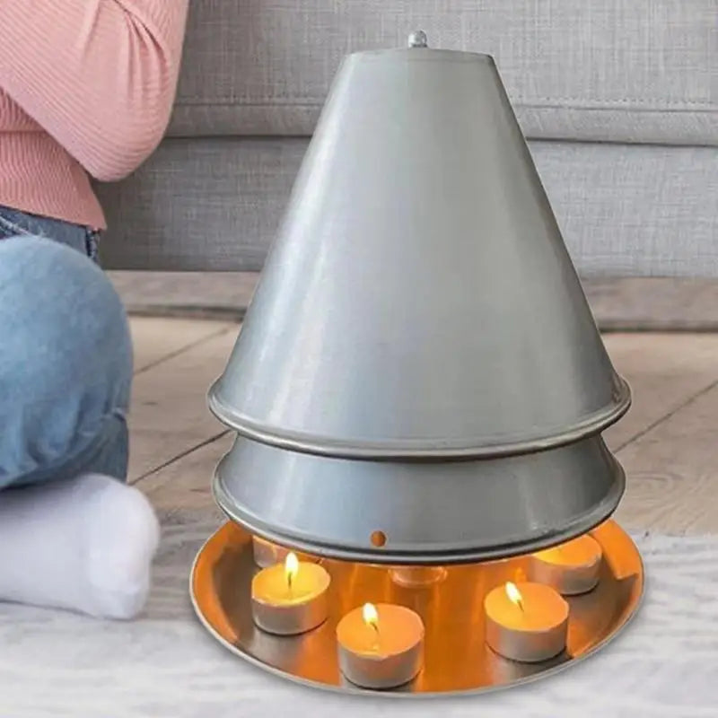 Table Tea Light Radiator Winter Tealight Heater Stove With Candle Holder Tea Light Radiator Tea Candles Holder Teapot Warmer For