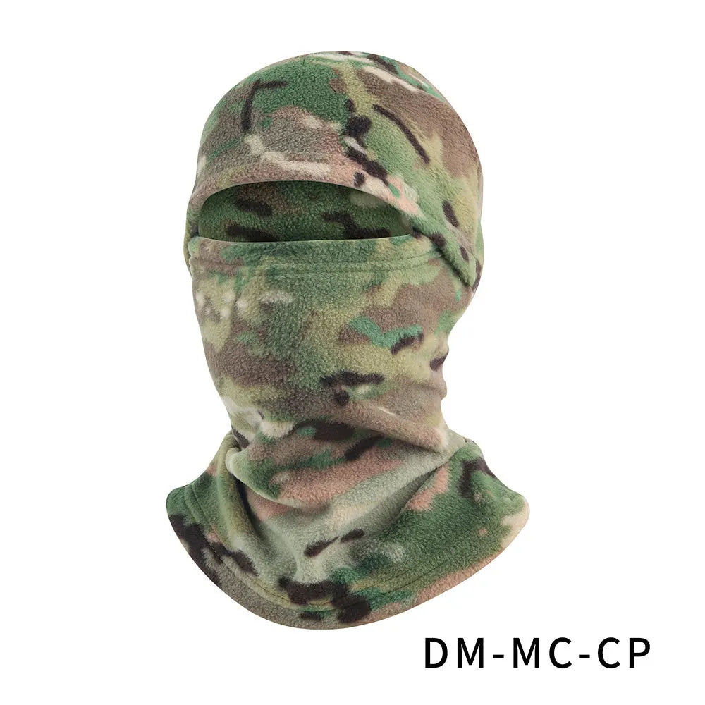 Winter Men Cycl Fleece Beanie Outdoor Sports Cold Head Cap Helmet Liner Windproof Mask Breathable Warm Masked Cap