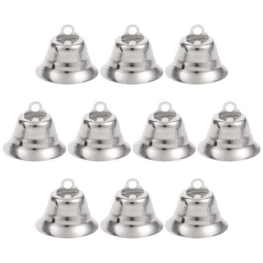 20 PCS Sled Metal Elderly Outdoor Christmas Decor Bells for Festival Tree Ornaments