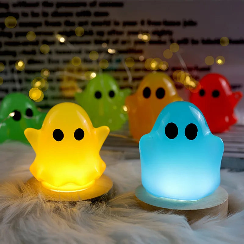 Halloween Dress Up Atmosphere Lamp Bedside Cute Decorative Mirror Silicone Mold DIY Crystal Epoxy Resin Mold