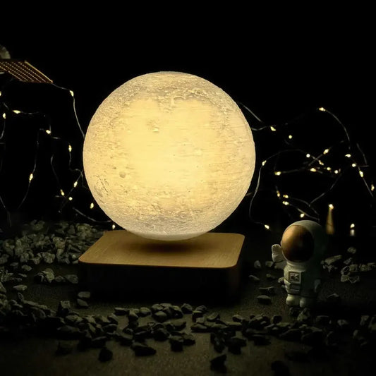 Table Lamp Home Decoration Hot Selling Creative and Unique Gifts Levitating Moon Lamp Lunar Light Floating Lamp