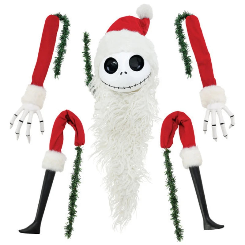 Disney The Nightmare Before Christmas Jack Skellington Stitch Santa Claus Christmas Tree Garden Decorations Ornaments Halloween