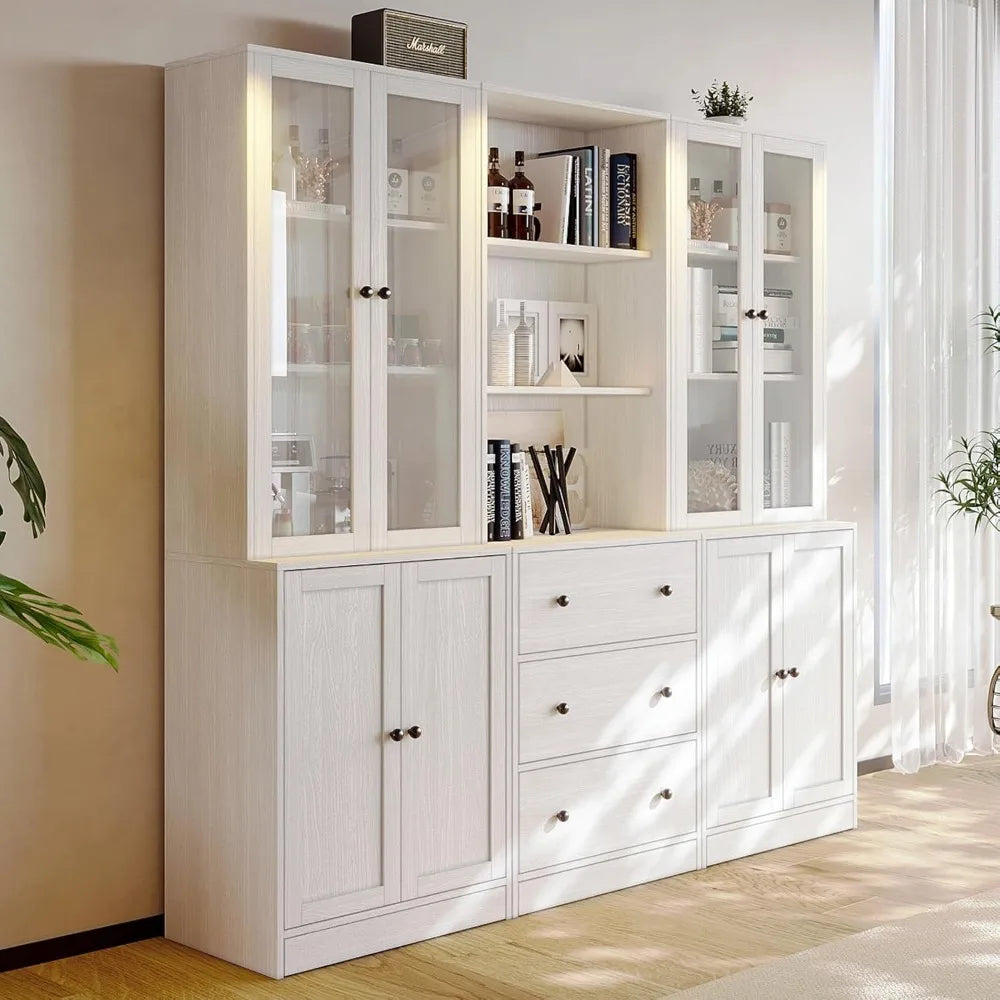 White Book Shelf for Books Wood Filing Cabinet With Open Storage Shelf Bookshelves Shelves Vertical File Cabinet Bookcase Living