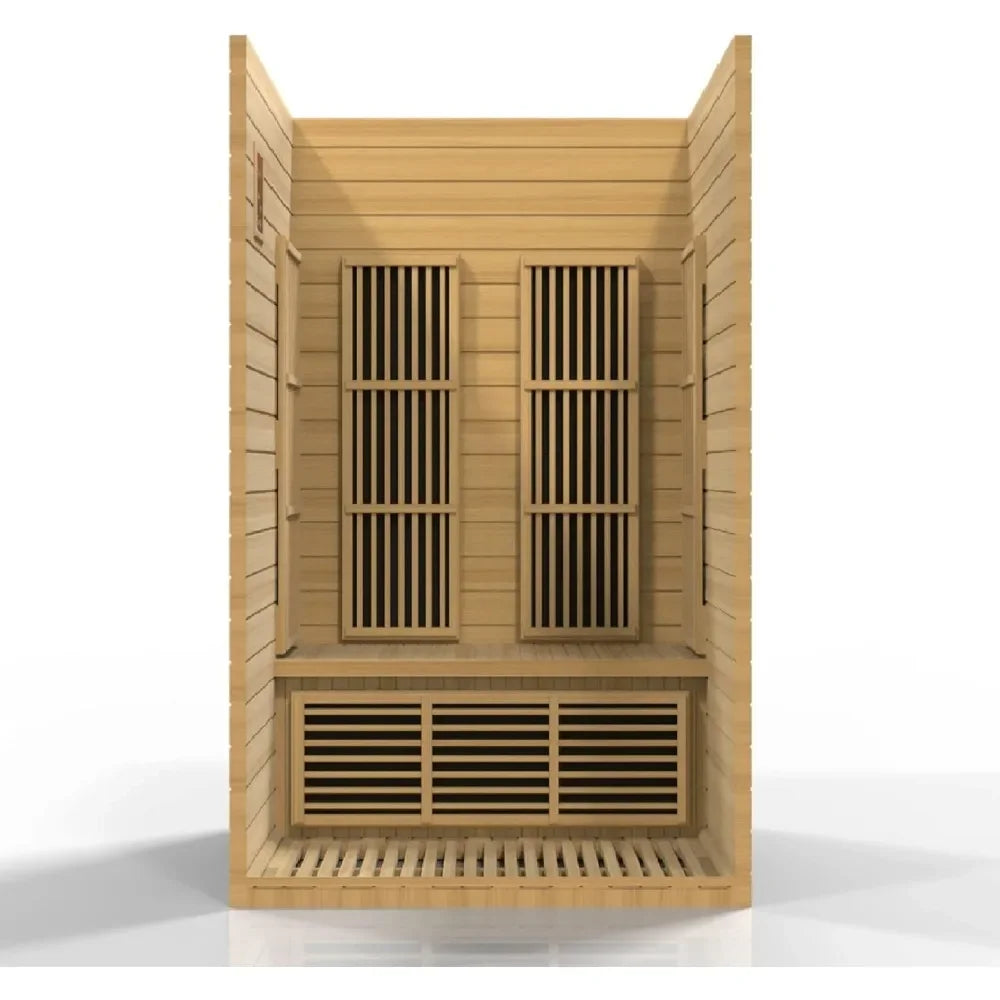 Saunas Far Infrared Sauna for 2 Persons, Hemlock Wood,Saunas