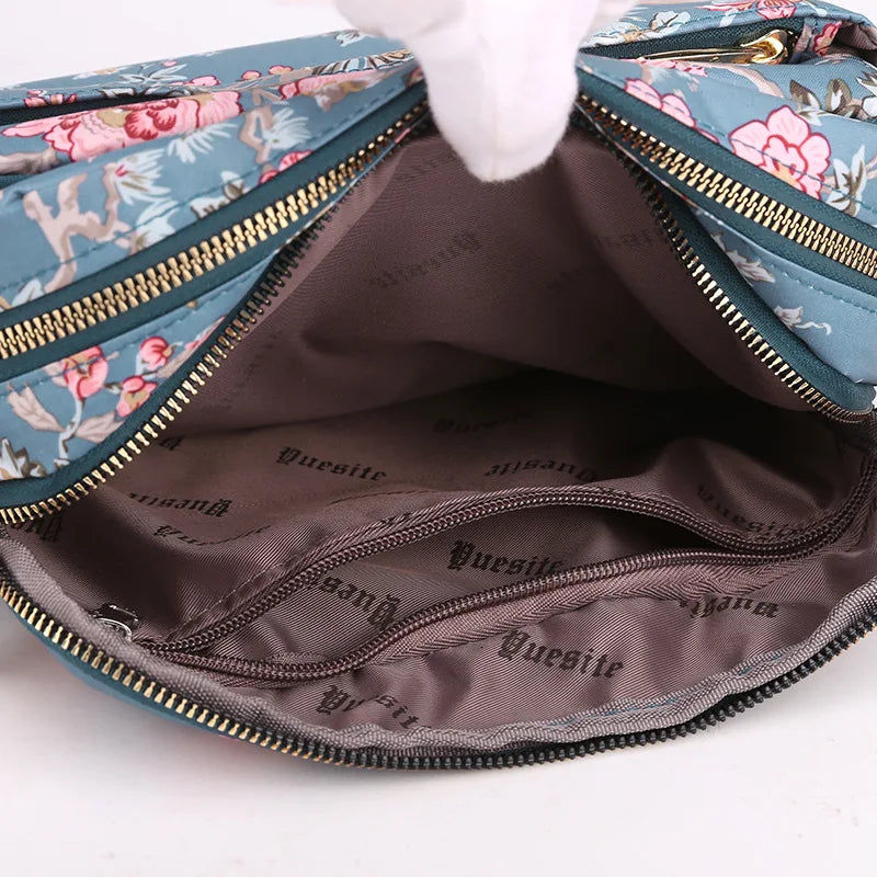 Waterproof Nylon printing Women Messenger Bags Small Purse Shoulder Bag Female Crossbody Bags Handbags High Quality Bolsa Tote