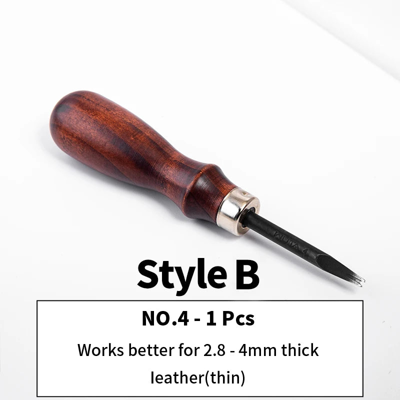 WUTA Sharp Leather Edge Beveler Edge Skiving Polishing Leather Tools DIY Belt Maker High Carbon Steel Leather Craft Beveller