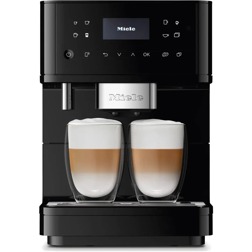 Automatic Wifi Coffee Maker & Espresso Machine Combo, Obsidian Black - Grinder, Coffee Maker