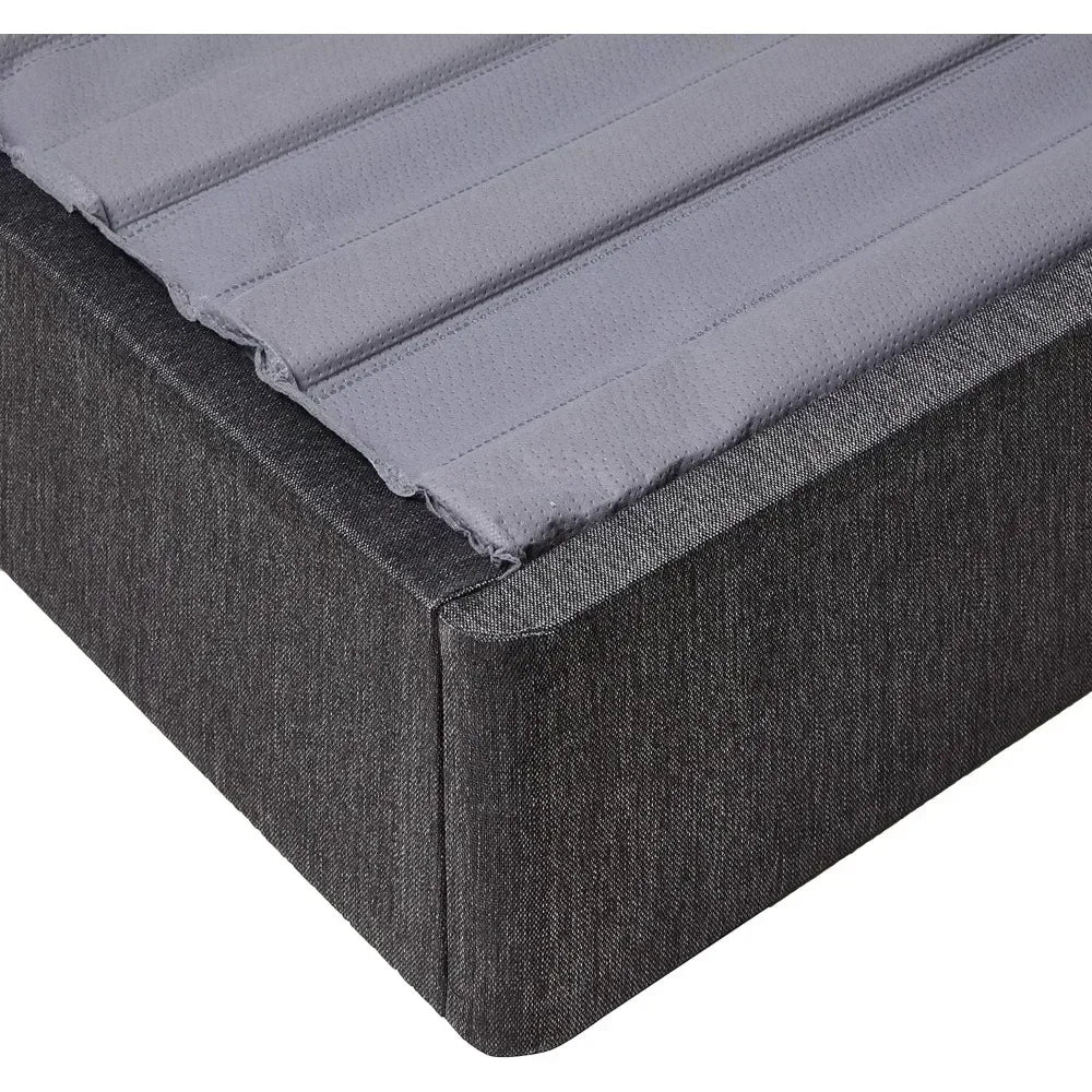 Sleep Box Spring Foundation for  Mattress,Foundation dimensions,Ships in a compact box，83"L x 71.5"W x 7.5"H