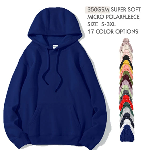 Fleece  hoodie men's Casual Hoodies Pullovers Sweatshirts Men Top Solid Color Hoodies sweatshirt men hoodie fleece hoodie women