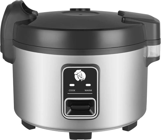 Commercial rice cooker 90 cups cooked / 50 cups uncooked rice Commercial Rice Warmer for 45-50 people, with One-Touch Operation