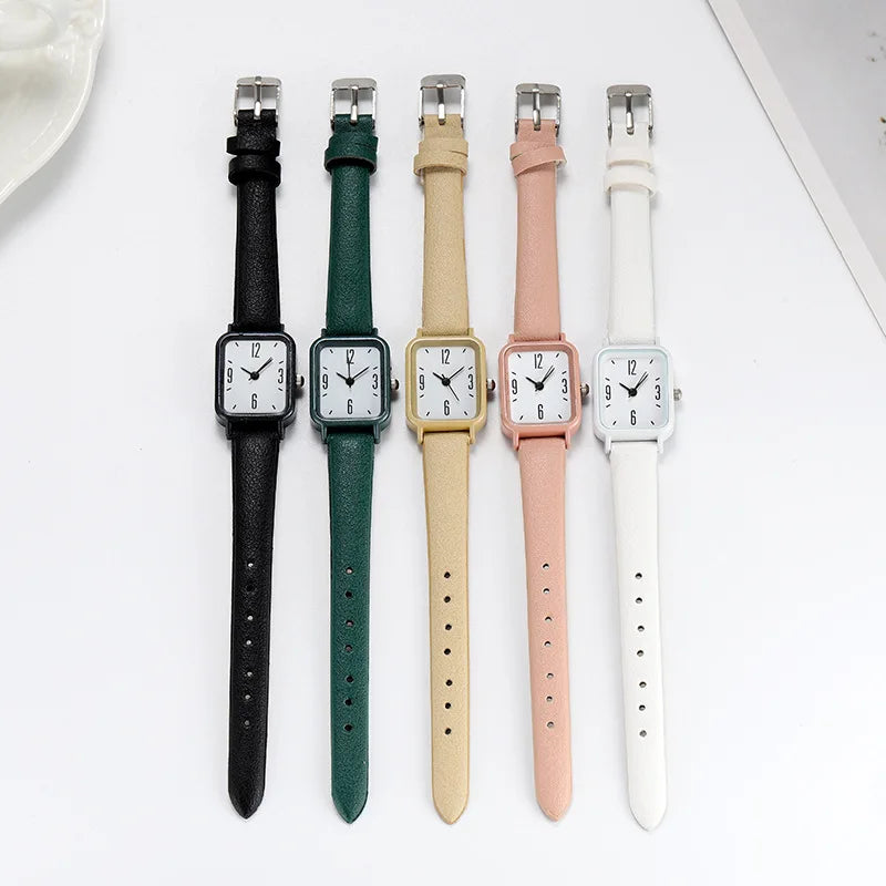 Women Watch Casual Ladies Watches Top Brand Luxury Woman Watch Leather Waterproof Simple Dress Quartz Wristwatch Female Clocks