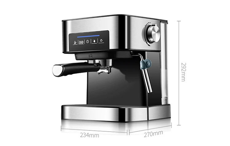 20bar Ulka Pump Coffee Maker Led Screen Espresso Machine Commercial Coffee Machine Espresso Coffee Machine