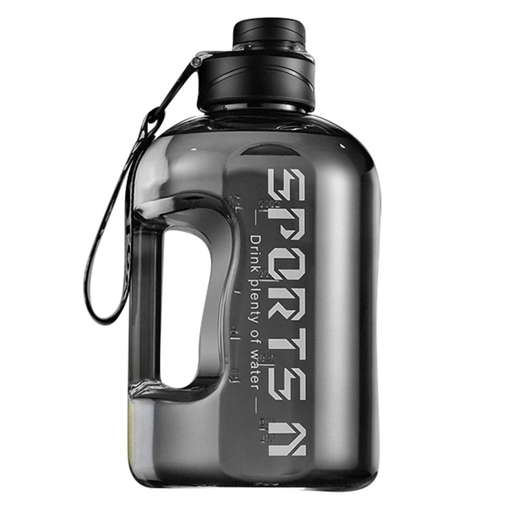 1.7L/2.7L Sports Plastic Water Bottle Gym Cycling Cup Portable Large Capacity Water Bottle For Fitness Camping Men Water Kettl