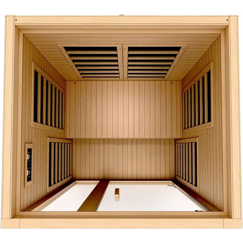 Sauna room Infrared Sauna,7Carbon heating elements,Music System w/Bluetooth Capability  dynamic speaker